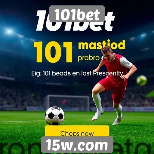 Promoções e bônus no site de apostas 101bet